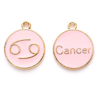 Alloy Enamel Pendants ENAM-S124-01A-09D-1