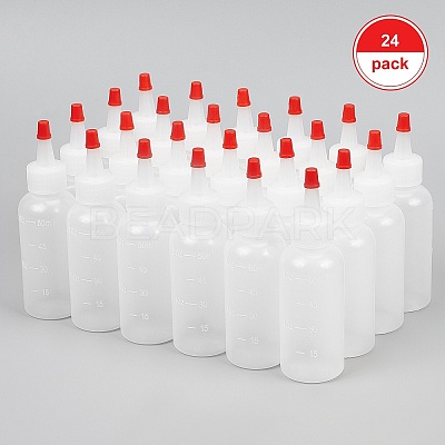 Plastic Graduated Squeeze Bottles AJEW-BC0001-03B-1