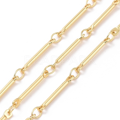 Brass Bar Link Chains CHC-G016-01G-1