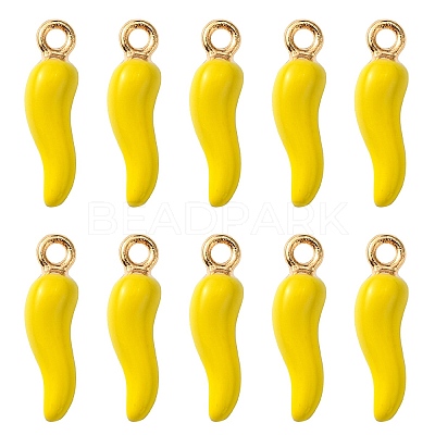 Alloy Enamel Pendants X1-ENAM-N054-70E-1