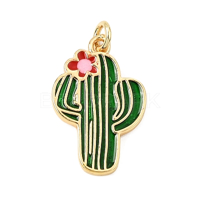 Alloy Enamel Pendants AL-CBAC8B4-02B-G-1