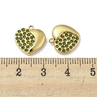 Real 14K Gold Plated 304 Stainless Steel Charms STAS-L022-063G-01-1