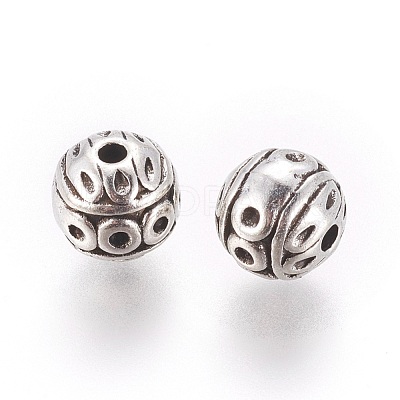 Tibetan Style Zinc Alloy Beads PALLOY-ZN191-AS-LF-1