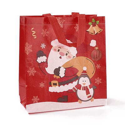 Christmas Theme Laminated Non-Woven Waterproof Bags ABAG-B005-01B-01-1