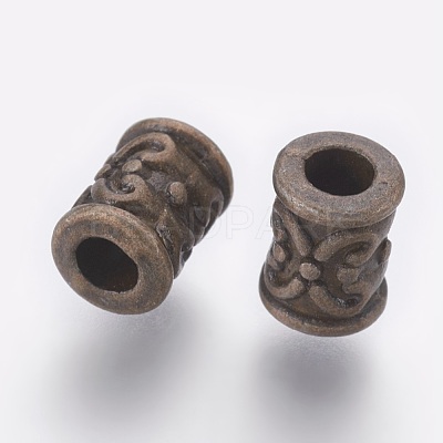 Tibetan Style Alloy Beads X-MLF11319Y-NF-1