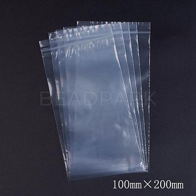 Plastic Resealable Packaging Bags OPP-G001-F-10x20cm-1