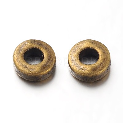 Tibetan Style Alloy Beads TIBEB-P002-07AB-NR-1