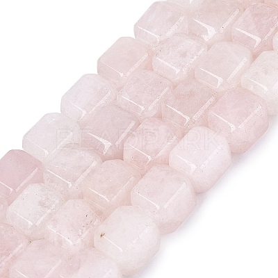 Natural Rose Quartz Beads Strands G-Q608-10O-1