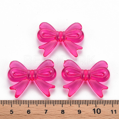 Transparent Acrylic Beads TACR-S154-56B-906-1