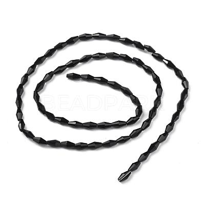 Opaque Glass Beads Strands GLAA-P001-03A-03-1