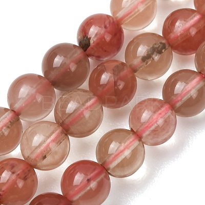 Natural Andesine Feldspar Beads Strands GG-CBA0251-A01-6mm-1