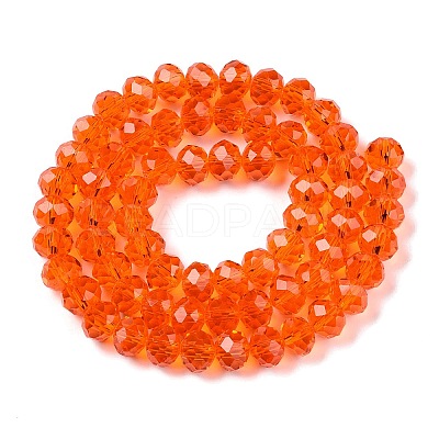 Glass Beads Strands EGLA-A044-T8mm-D25-1
