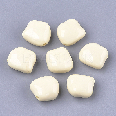 Acrylic Beads OACR-S029-058B-1