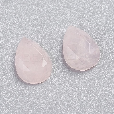 Natural Rose Quartz Cabochons G-L514-031B-1