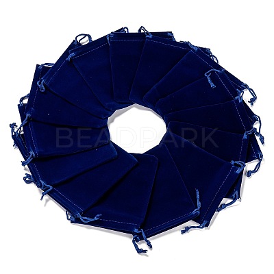 Rectangle Velvet Pouches X1-TP-R002-10x12-03-1