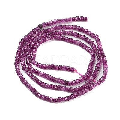 Natural Ruby Beads Strands G-H042-B35-01-1