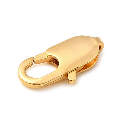 Brass Clasps KK-D407-19G-C-1