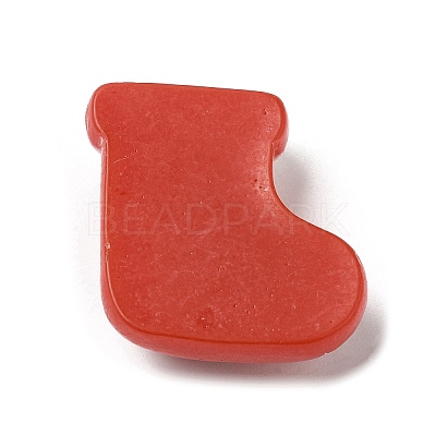 Christmas Theme Opaque Resin Cabochons LS-RESI-E043-01H-1