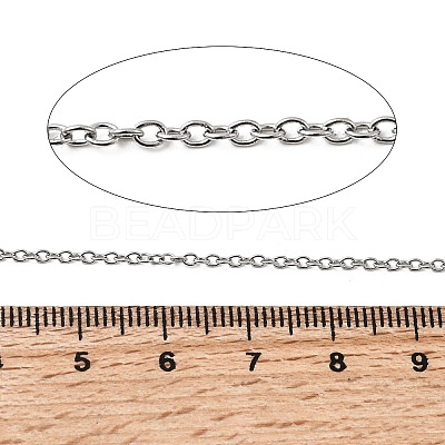 Tarnish Resistant 304 Stainless Steel Cable Chains CHS-Q001-08-100m-1