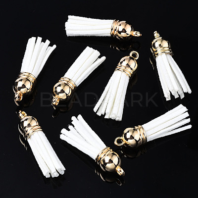 Faux Suede Tassel Pendant Decorations FIND-T002-B40-1