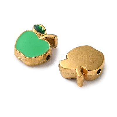 304 Stainless Steel Enamel Charms STAS-B100-06G-01-1