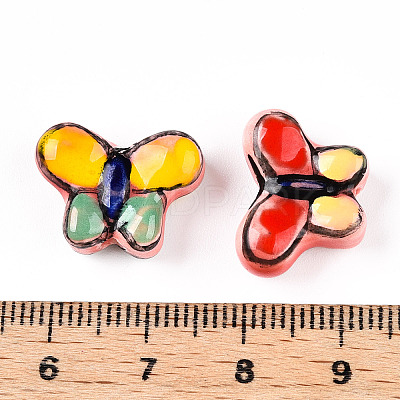 Handmade Porcelain Ceramic Beads PORC-Q265-006-1