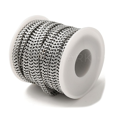 304 Stainless Steel Curb Chains CHS-C013-01E-P-1