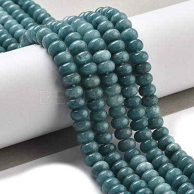 2 Strands Natural White Jade Beads Strands G-PA0002-02C-1
