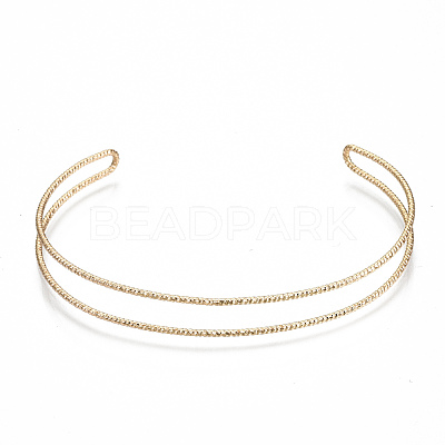 Brass Cuff Bangles Making X-KK-S354-279-NF-1