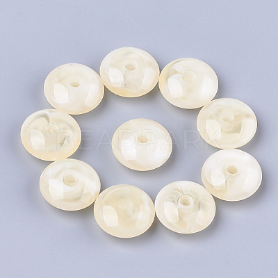 Acrylic Beads OACR-T008-10E-1