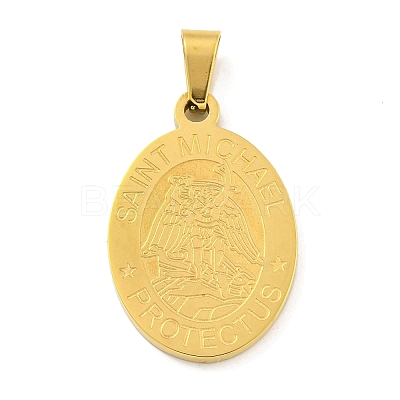 Ion Plating(IP) 304 Stainless Steel Pendants STAS-C102-09C-G-1