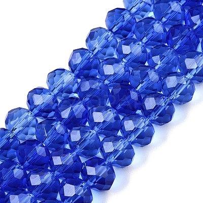 Glass Beads Strands EGLA-A044-T8mm-D31-1