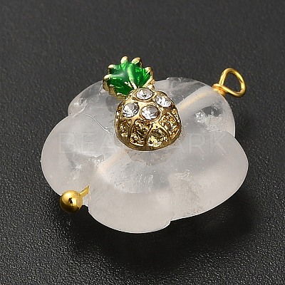 Natural Quartz Crystal Pendants G-C290-02B-1