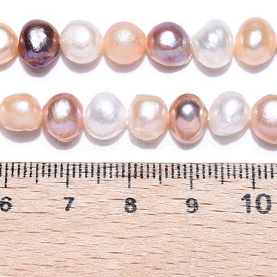 Natural Cultured Freshwater Pearl Beads Strands LS-PEAR-T003-10-1