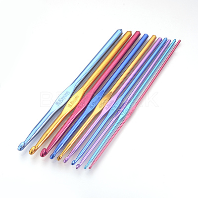 Colored Aluminum Crochet Hooks and Iron Crochet Hooks Needles TOOL-R041-02A-1