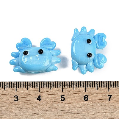 Handmade Lampwork Beads LAMP-Q031-018I-1