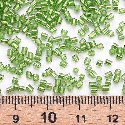 Glass Bugle Beads SEED-S032-08A-49A-1