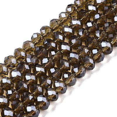 Electroplate Glass Beads Strands EGLA-A044-T4mm-A16-1