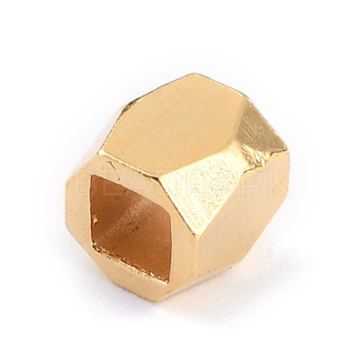 Brass Spacer Beads KK-O133-202F-G-1
