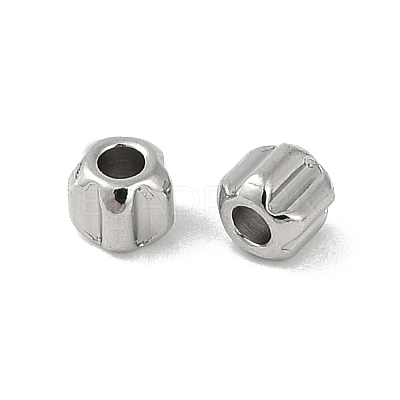 Non-Tarnish 304 Stainless Steel Beads STAS-C108-08A-P-1