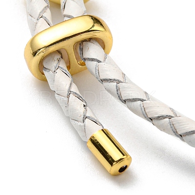 Leather Braided Cord Bracelets BJEW-G675-06G-06-1