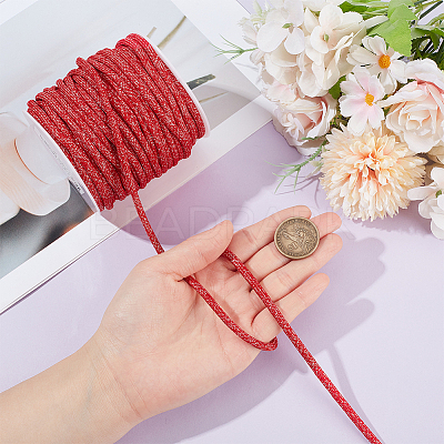 25M Sparkle Polyester Round Cord OCOR-BC0009-51C-1