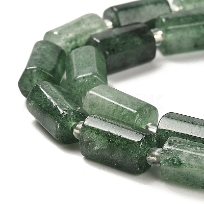 Natural Green Strawberry Quartz Beads Strands G-N327-06-23-1