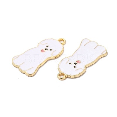 Alloy Enamel Pendants X-ENAM-D046-07G-1