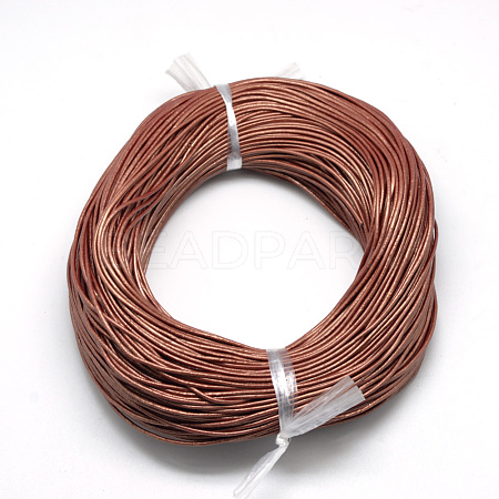 Spray Painted Cowhide Leather Cords WL-R001-2.0mm-34-1