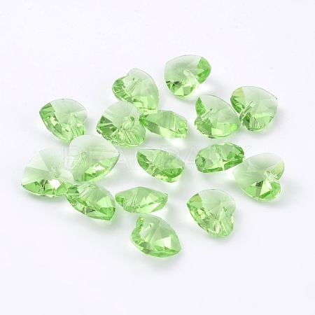 Romantic Valentines Ideas Glass Charms G030V10mm-10-1