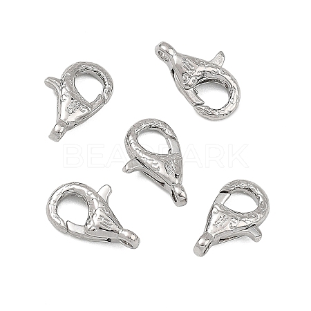 SHEGRACE Brass Lobster Claw Clasps XGRQ58310-751P-1