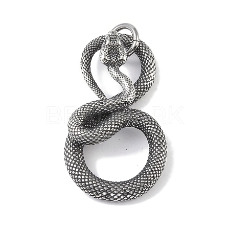 316 Surgical Stainless Steel Pendants X-STAS-E212-25A-AS-1