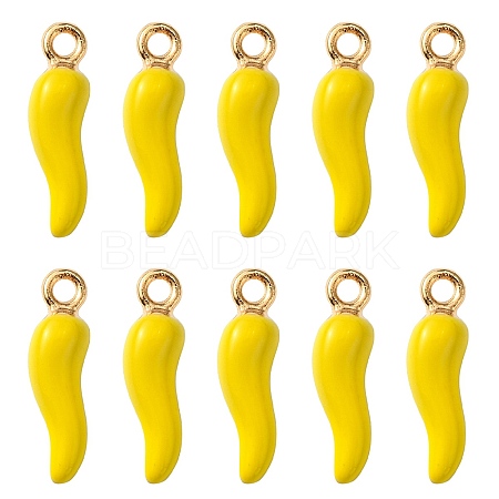 Alloy Enamel Pendants X1-ENAM-N054-70E-1