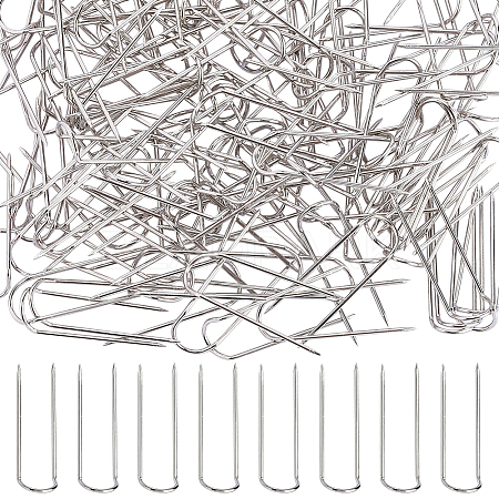 150Pcs U-Shape Steel Fork Pins for Quilting FIND-SC0011-13-1